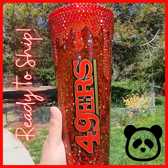 *Ready to Ship* 49ers Snowglobe Tumbler
