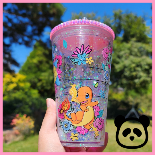 *Ready to Ship* Pokemon Snowglobe Tumbler