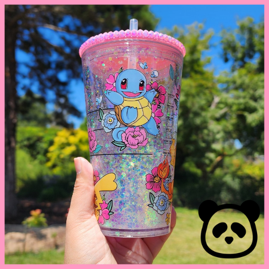 *Ready to Ship* Pokemon Snowglobe Tumbler